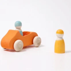 Grimm's Large Convertible Orange Car