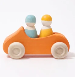 Grimm's Large Convertible Orange Car