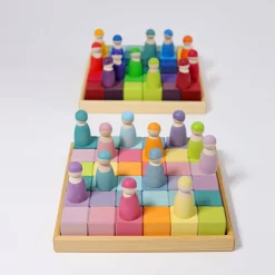 Grimm's Rainbow Mosaic Building Blocks