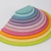 Grimm's Rainbow Semi Circles In Pastel