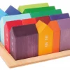 Grimm's Wooden Building Set Small Houses