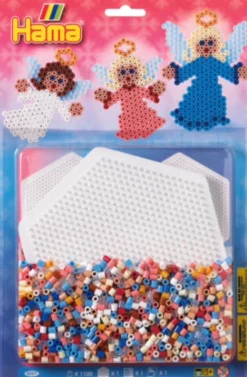 Hama Beads Fairy Set With Pegboard