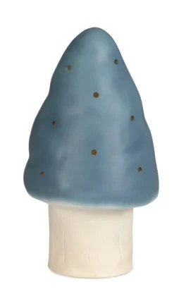 Heico Small Mushroom Night Light - Blue Jeans