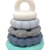 Jellystone - Rainbow Stacker & Teether Toy, Ocean