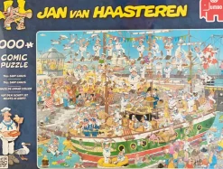 Jumbo - Jan Van Haasteren Jigsaw Puzzle 1000 Piece, Tall Ship Chaos