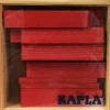 Kapla Wooden Planks 40 Pieces In Red
