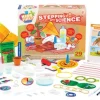 Kids First Stepping Into Science In Multi Colour Print