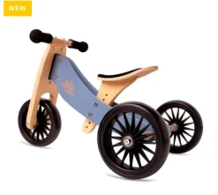 Kinderfeets - Tiny Tot Plus 2-In-1 Trike, Slate Blue