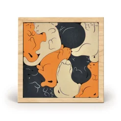 Kitty Corner Wooden Puzzle