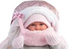 Llorens Dolls Mimi Llorona Capazo Porta Bebe 42 Cm