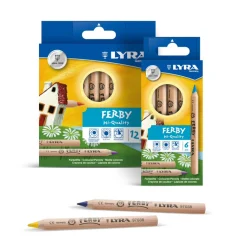 Lyra - Ferby Coloured Pencils 6 Pack Short