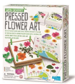 4M - Green Science, Pressed Flower Art