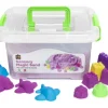 Magic Sensory Sand With Moulds 2 Kg, Purple