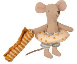 Maileg Beach Mouse Little Brother In Cabin