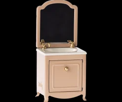 Maileg- Miniature Sink Dresser & Mirror Powder