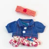 Miniland - Dolls Clothing 21 Cm Floral Set