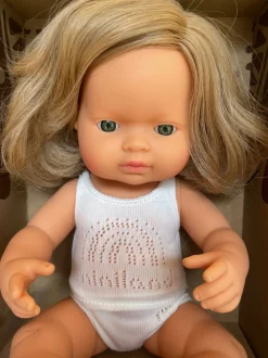 Miniland - Vinyl Doll 38Cm Caucasian Girl
