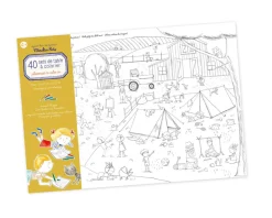 Moulin Roty - 40 X Placemats To Colour