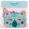 Moulin Roty - Cardboard Animal Masks In Pink/Blue