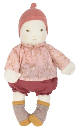 Moulin Roty - Les Bebes Baby Girl Doll 32 Cm