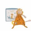 Moulin Roty - Lion Comforter With Pacifier Holder