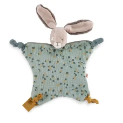 Moulin Roty - Rabbit Comforter Sage