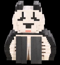 New Kapla - Wooden Planks 100 Pieces Black & White