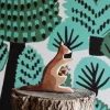 Ostheimer - Kangaroo With Baby