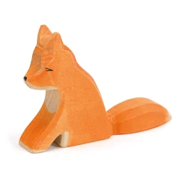 Ostheimer Wooden Fox Sitting