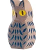 Ostheimer Wooden Owl Blue