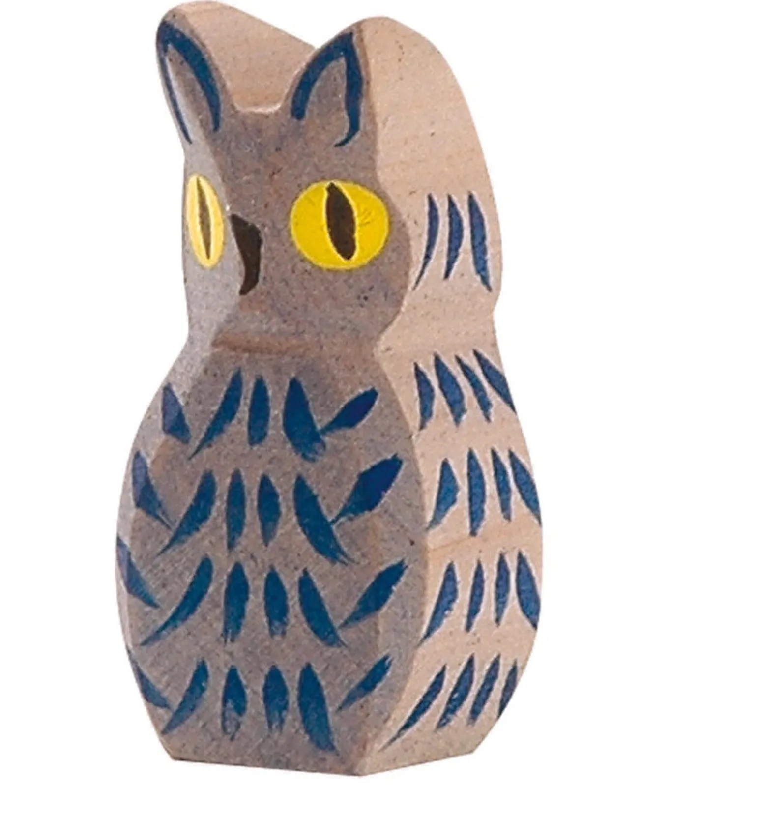 Ostheimer Wooden Owl Blue