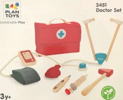 Plan Toys - Wooden Doctor Play Set