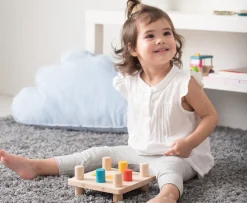Plan Toys - Wooden Hammer Peg Toy