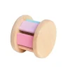 Plan Toys Pastel Wooden Rolling Baby Rattle