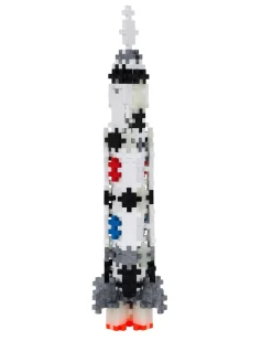 Plus Plus - Rocket 240 Pieces, Glow In The Dark Tube