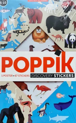 Poppik - Animals Of The World Discovery Stickers