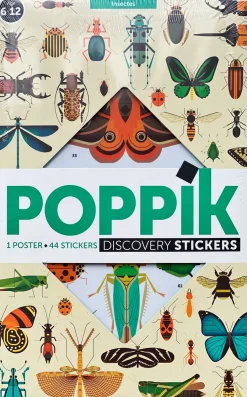 Poppik - Insects Discovery Stickers