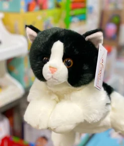 Puppet - Black And White Cat