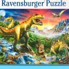 Ravensburger - Jigsaw Puzzle, 100 Pieces, Dinosaur Age