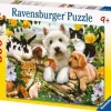 Ravensburger - Jigsaw Puzzle, 300 Pieces, Happy Animal Buddies
