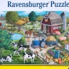 Ravensburger - Jigsaw Puzzle, 60 Pieces, Home On The Range