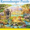 Ravensburger - Jigsaw Puzzle, 200 Pieces, Animals Of The Savanna