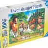 Ravensburger Puzzle 100 Pieces Animals Get Together