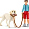 Schleich Farm Life - Walking With Labrador