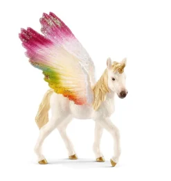 Schleich Unicorns - Winged Rainbow Unicorn Foal