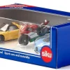 Siku - Cars And Motor Bike Set