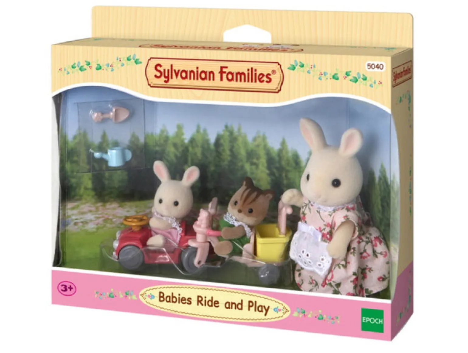 Sylvanian Families Babies Ride And Play