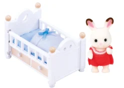 Sylvanian Families Chocolate Rabbit Baby Set