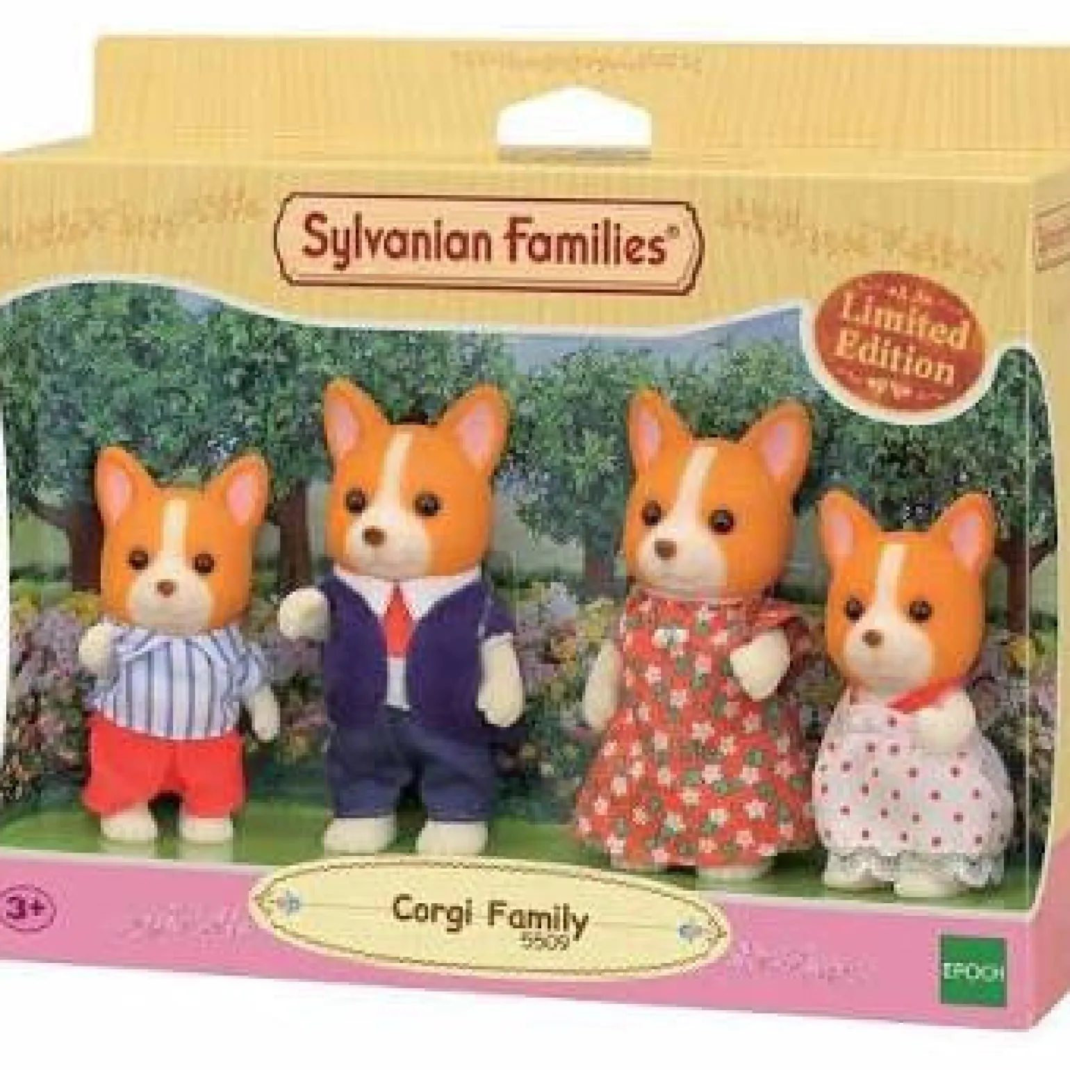 Sylvanian Families Corgi Family Set