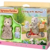 Sylvanian Families Cycling With Mother